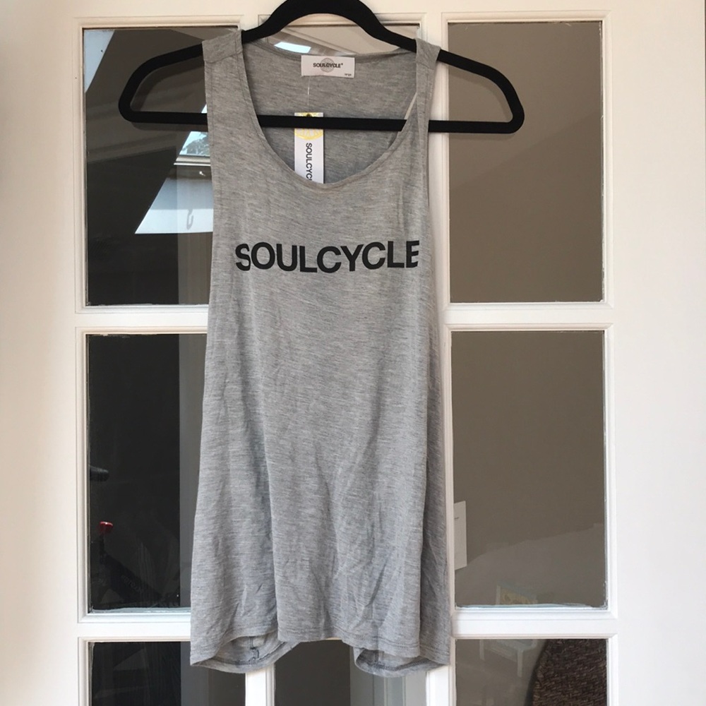 triangle back SoulCycle top
